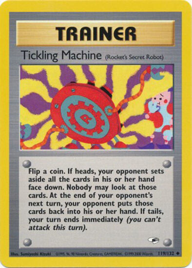 Pokemon | Tickling Machine (119/132) [Gym Heroes Unlimited] | The Nerd Merchant