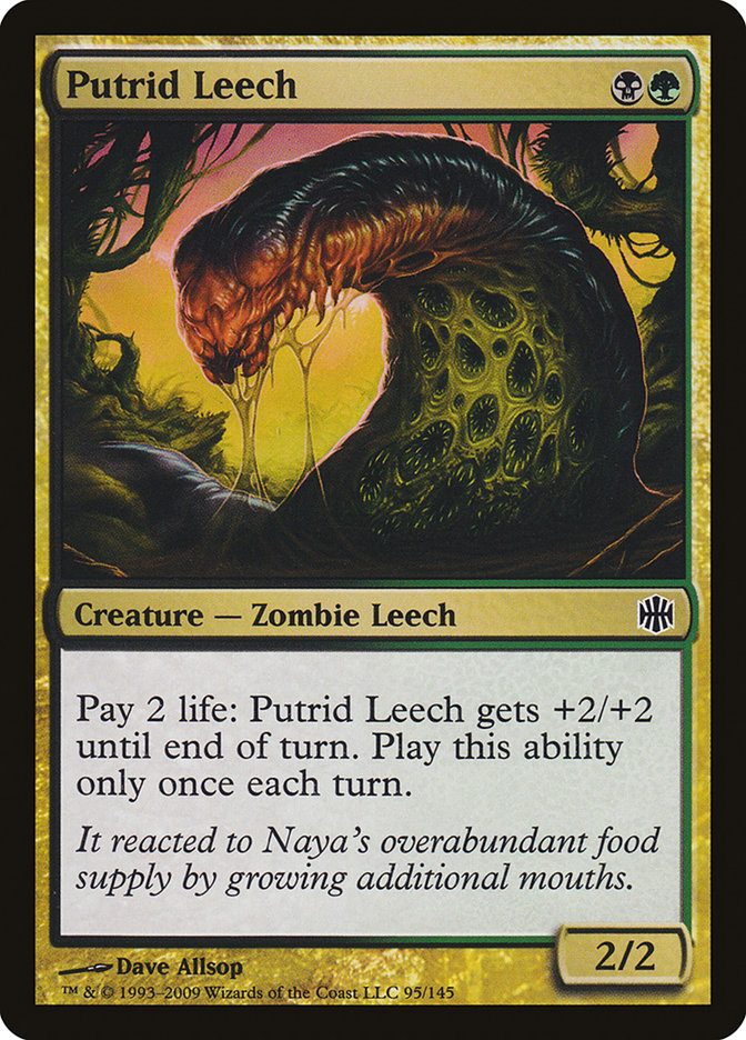 Magic | Putrid Leech [Alara Reborn] | The Nerd Merchant