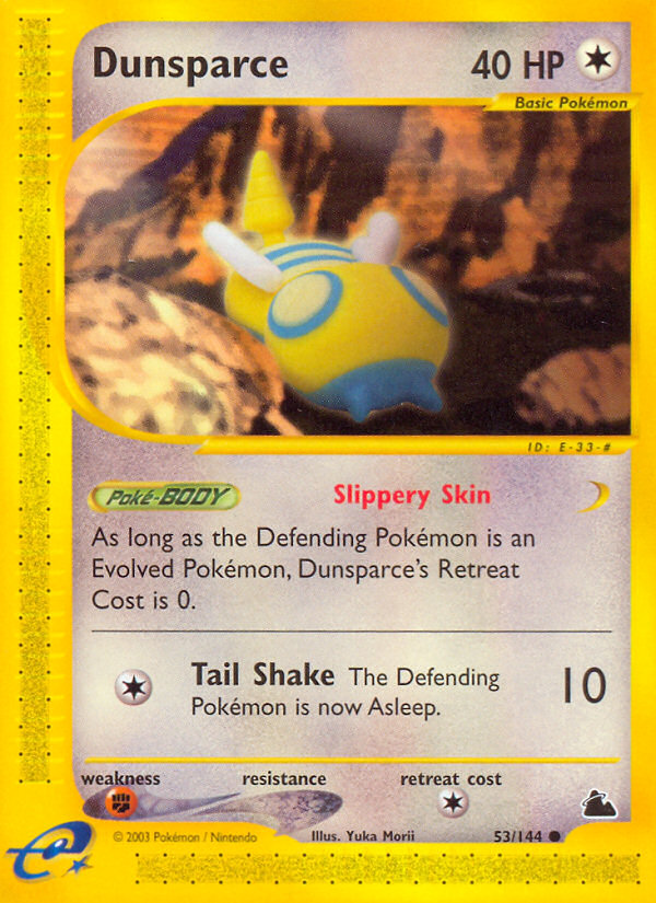 Pokemon | Dunsparce (53/144) [Skyridge] | The Nerd Merchant