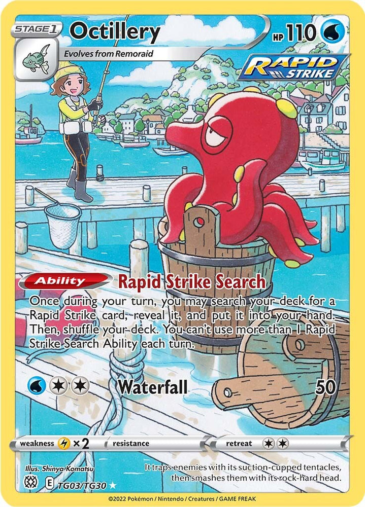 Pokemon | Octillery (TG03/TG30) [Sword & Shield: Brilliant Stars] | The Nerd Merchant