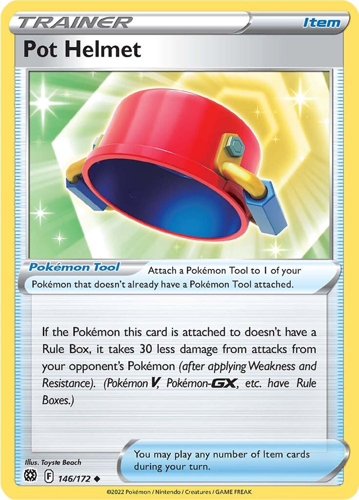 Pokemon | Pot Helmet (146/172) [Sword & Shield: Brilliant Stars] | The Nerd Merchant