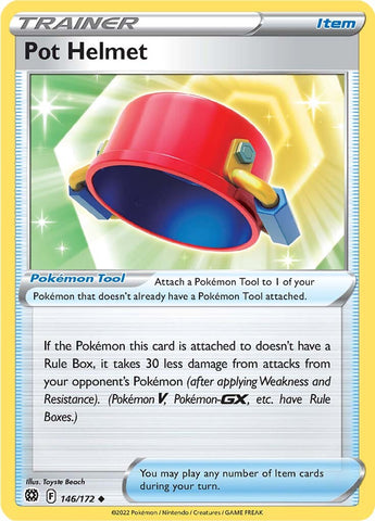 Pokemon | Pot Helmet (146/172) [Sword & Shield: Brilliant Stars] | The Nerd Merchant