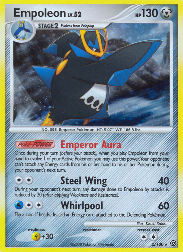 Pokemon | Empoleon (2/100) [Diamond & Pearl: Stormfront] | The Nerd Merchant
