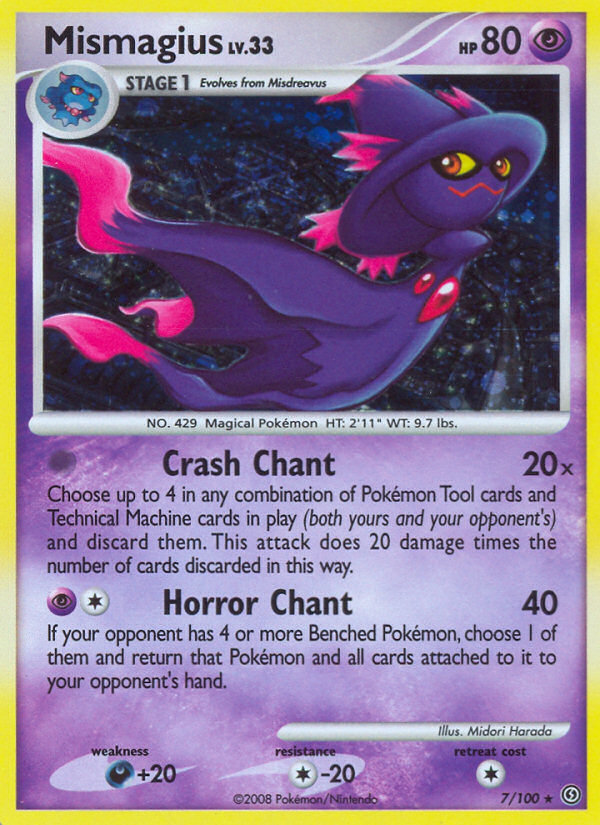 Pokemon | Mismagius (7/100) [Diamond & Pearl: Stormfront] | The Nerd Merchant