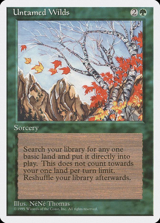 Magic | Untamed Wilds [Fourth Edition] | The Nerd Merchant