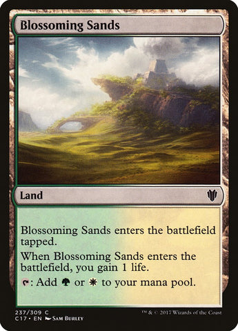 Magic | Blossoming Sands [Commander 2017] | The Nerd Merchant