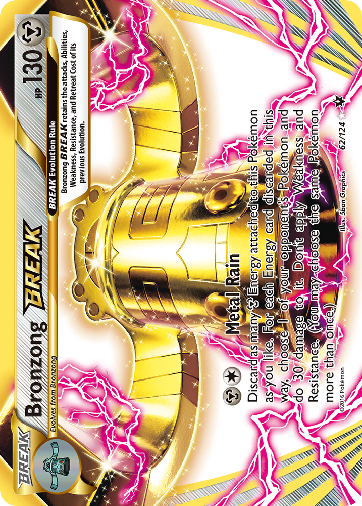 Pokemon | Bronzong BREAK (62/124) [XY: Fates Collide] | The Nerd Merchant
