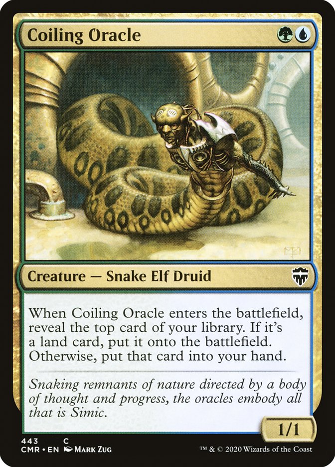Magic | Coiling Oracle [Commander Legends] | The Nerd Merchant