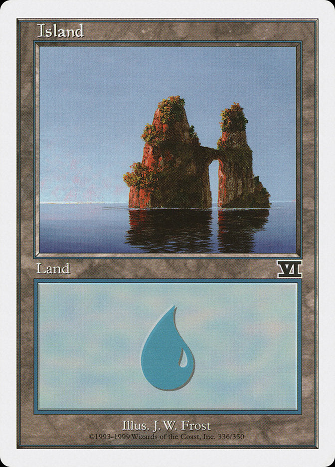 Magic | Island (336) [Classic Sixth Edition] | The Nerd Merchant