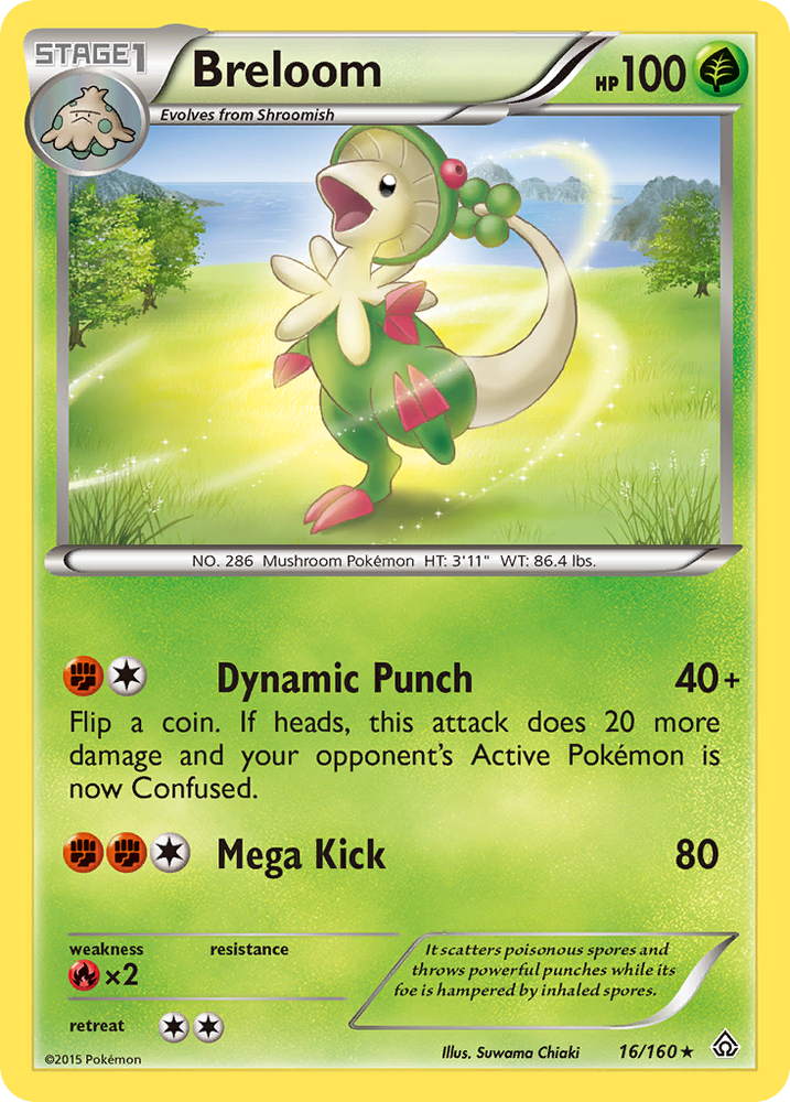 Pokemon | Breloom (16/160) [XY: Primal Clash] | The Nerd Merchant