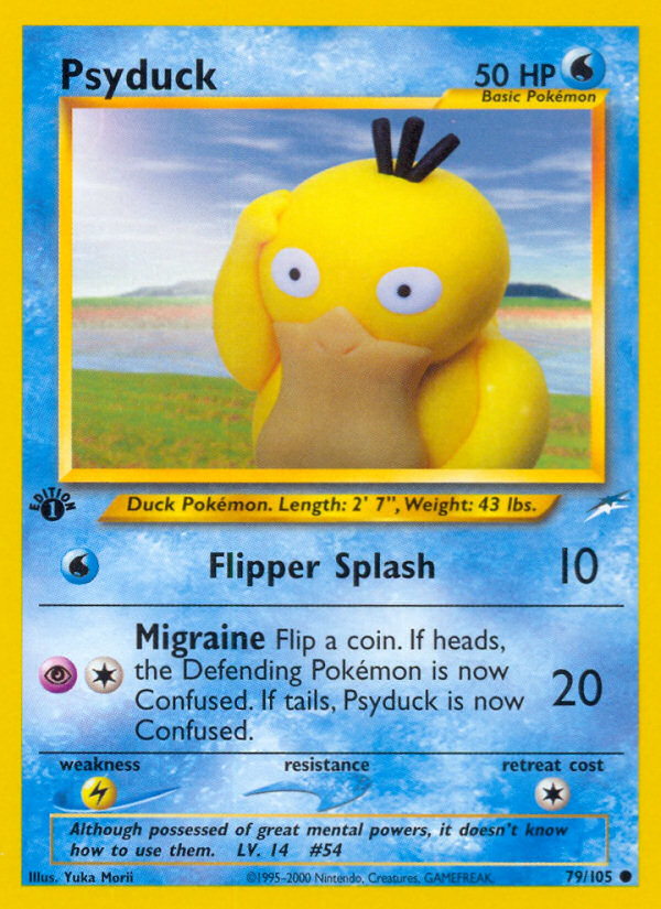 Pokemon | Psyduck (79/105) [Neo Destiny 1st Edition] | The Nerd Merchant