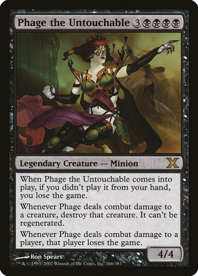 Magic | Phage the Untouchable [Tenth Edition] | The Nerd Merchant