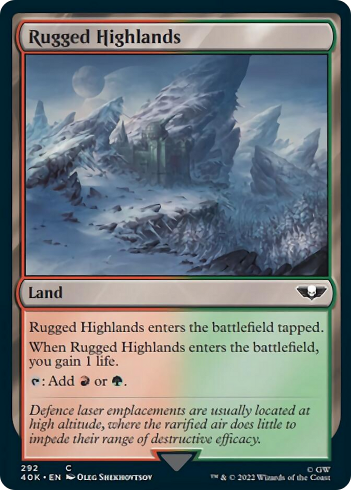 Magic | Rugged Highlands [Warhammer 40,000] | The Nerd Merchant