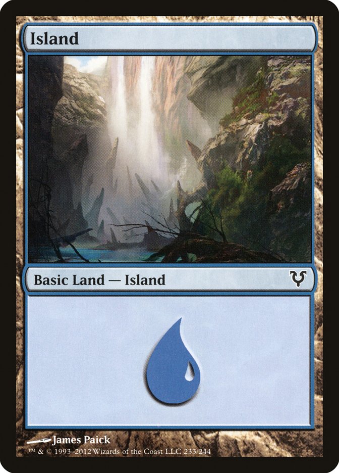 Magic | Island (233) [Avacyn Restored] | The Nerd Merchant
