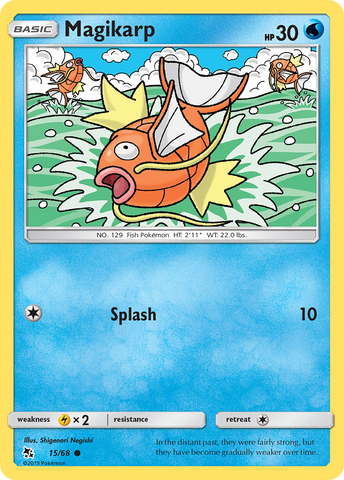 Pokemon | Magikarp (15/68) [Sun & Moon: Hidden Fates] | The Nerd Merchant