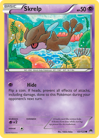 Pokemon | Skrelp (63/122) [XY: BREAKpoint] | The Nerd Merchant