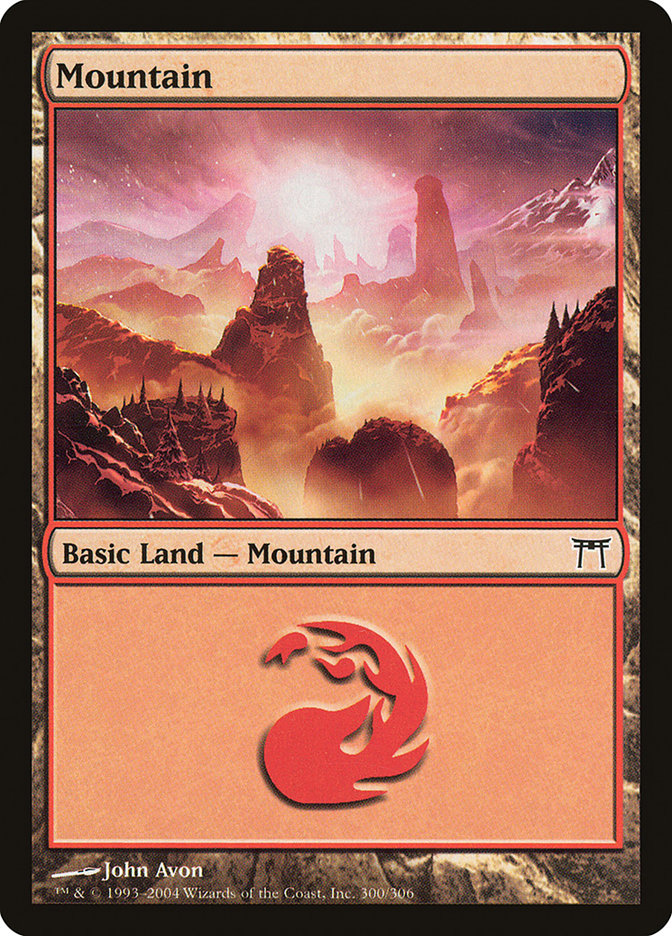 Magic | Mountain (300) [Champions of Kamigawa] | The Nerd Merchant