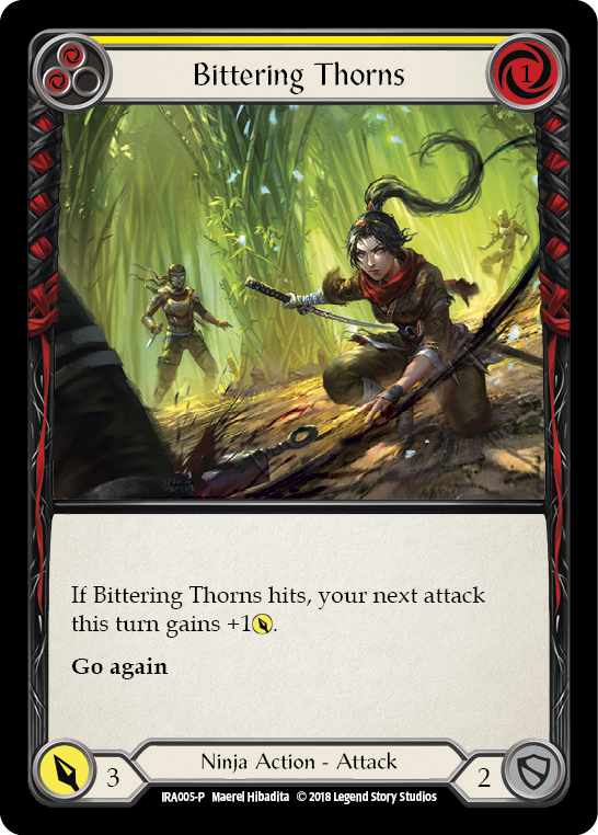 Flesh and Blood TCG | Bittering Thorns [IRA005-P] (Ira Welcome Deck)  1st Edition Normal | The Nerd Merchant