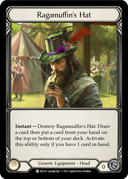 Flesh and Blood TCG | Ragamuffin's Hat [ELE233] (Tales of Aria)  1st Edition Normal | The Nerd Merchant