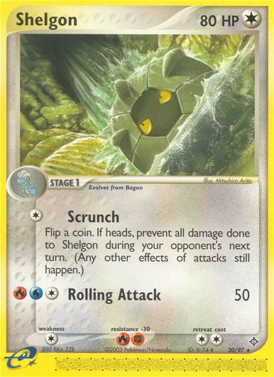 Pokemon | Shelgon (20/97) [EX: Dragon] | The Nerd Merchant