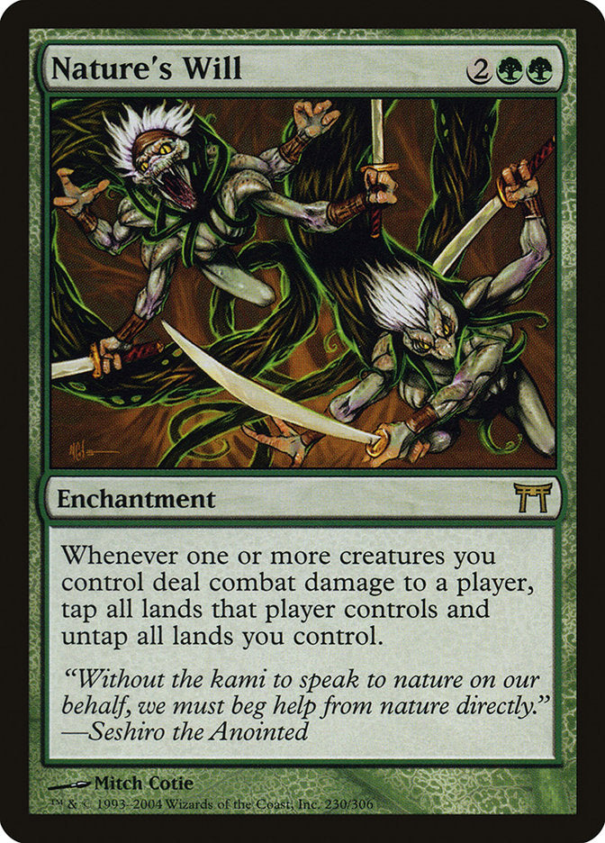 Magic | Nature's Will [Champions of Kamigawa] | The Nerd Merchant