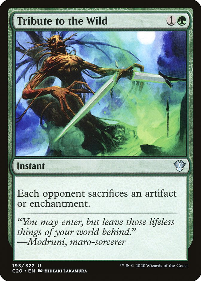 Magic | Tribute to the Wild [Commander 2020] | The Nerd Merchant
