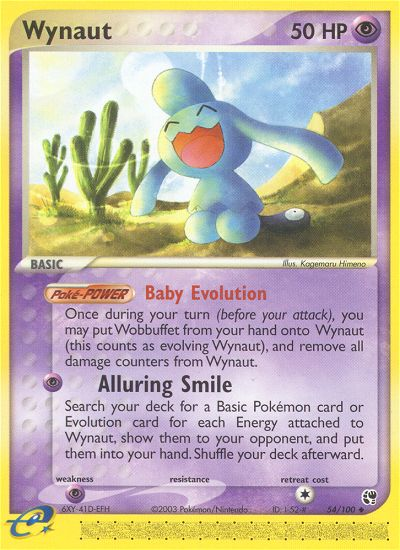 Pokemon | Wynaut (54/100) [EX: Sandstorm] | The Nerd Merchant