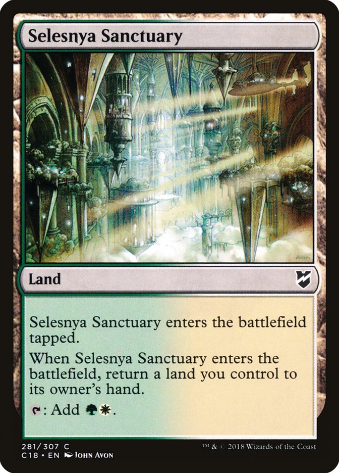 Magic | Selesnya Sanctuary [Commander 2018] | The Nerd Merchant