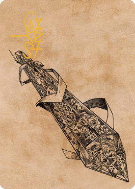 Magic | Stonespeaker Crystal Art Card (Gold-Stamped Signature) [Commander Legends: Battle for Baldur's Gate Art Series] | The Nerd Merchant