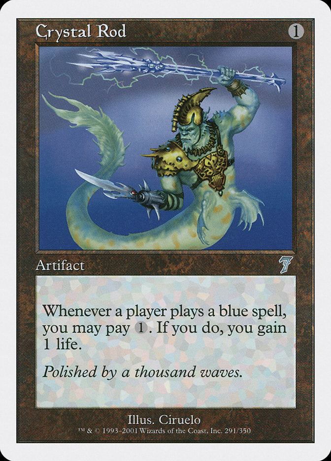 Magic | Crystal Rod [Seventh Edition] | The Nerd Merchant