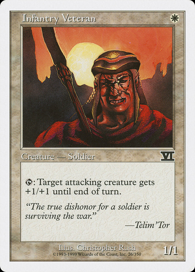 Magic | Infantry Veteran [Classic Sixth Edition] | The Nerd Merchant