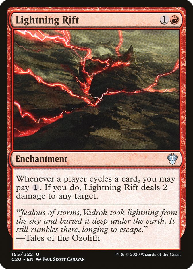 Magic | Lightning Rift [Commander 2020] | The Nerd Merchant