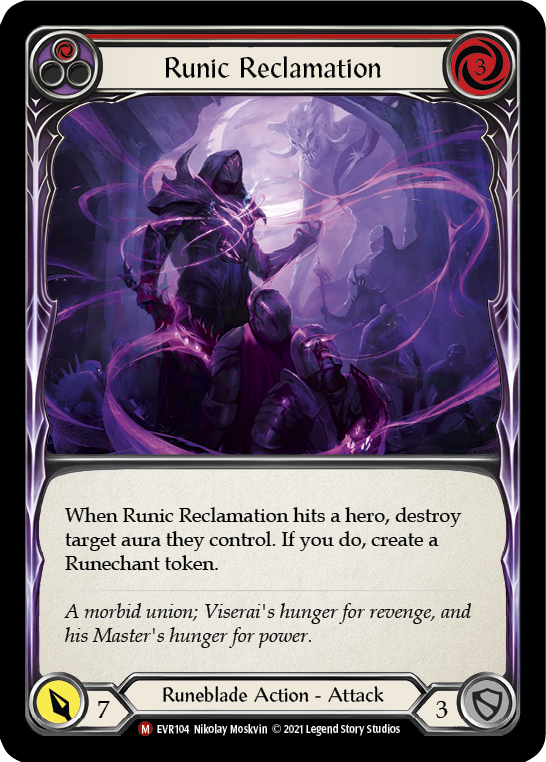 Flesh and Blood TCG | Runic Reclamation [EVR104] (Everfest)  1st Edition Rainbow Foil | The Nerd Merchant