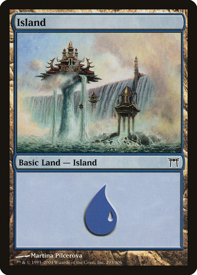 Magic | Island (293) [Champions of Kamigawa] | The Nerd Merchant