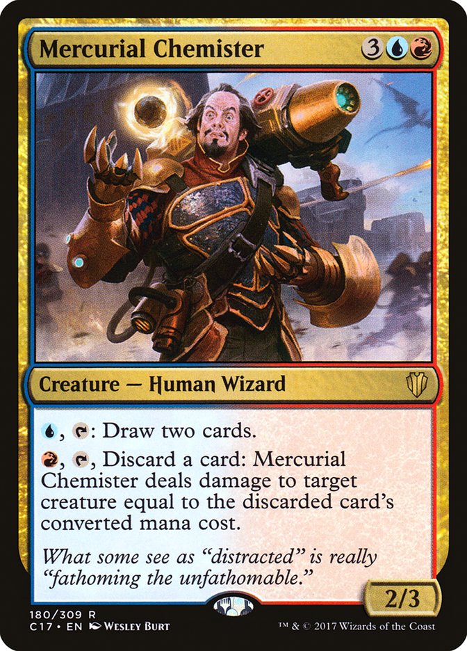 Magic | Mercurial Chemister [Commander 2017] | The Nerd Merchant