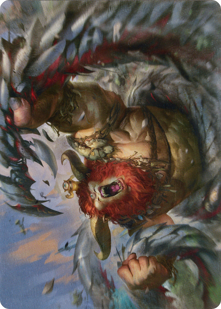 Magic | Borborygmos and Fblthp Art Card (42) [March of the Machine Art Series] | The Nerd Merchant