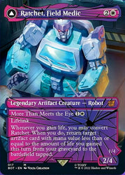 Magic | Ratchet, Field Medic // Ratchet, Rescue Racer (Shattered Glass) [Transformers] | The Nerd Merchant