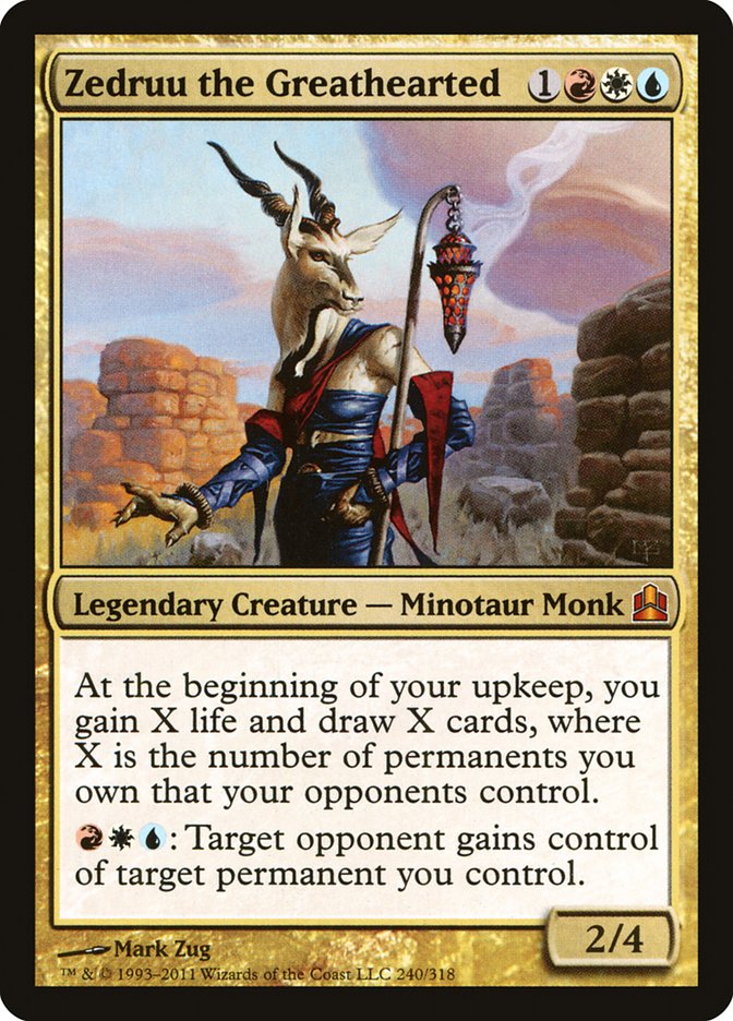 Magic | Zedruu the Greathearted [Commander 2011] | The Nerd Merchant