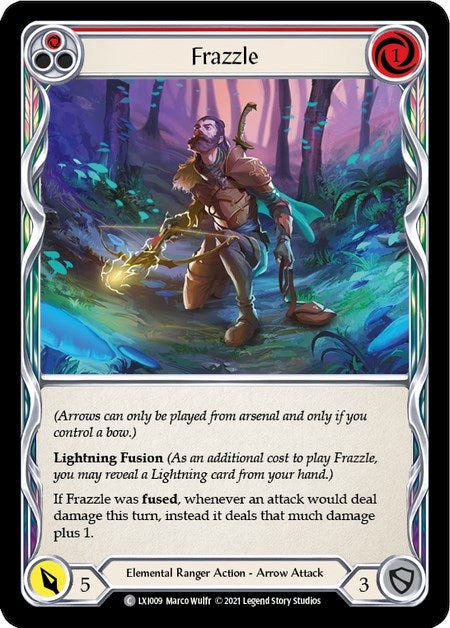 Flesh and Blood TCG | Frazzle (Red) [LXI009] (Tales of Aria Lexi Blitz Deck)  1st Edition Normal | The Nerd Merchant