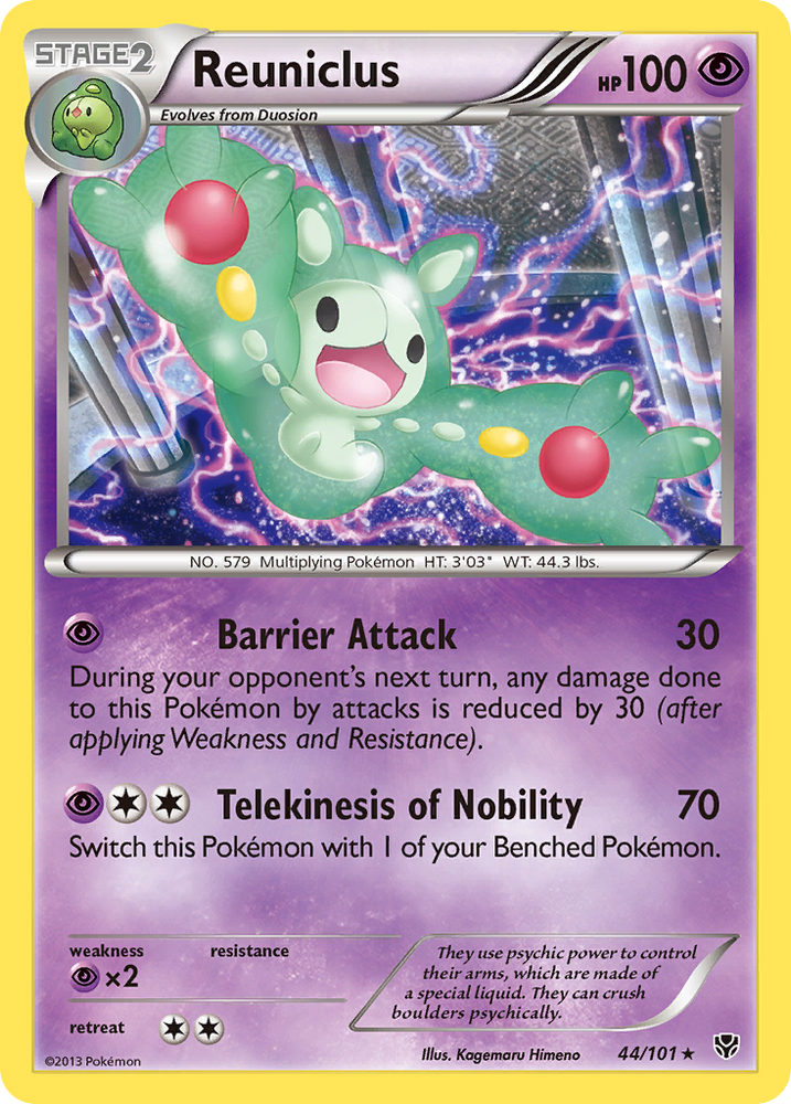 Pokemon | Reuniclus (44/101) [Black & White: Plasma Blast] | The Nerd Merchant