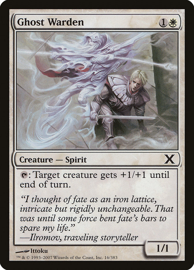 Magic | Ghost Warden [Tenth Edition] | The Nerd Merchant