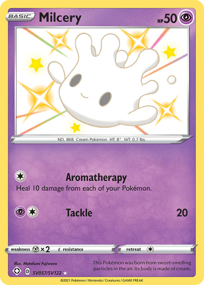 Pokemon | Milcery (SV057/SV122) [Sword & Shield: Shining Fates] | The Nerd Merchant