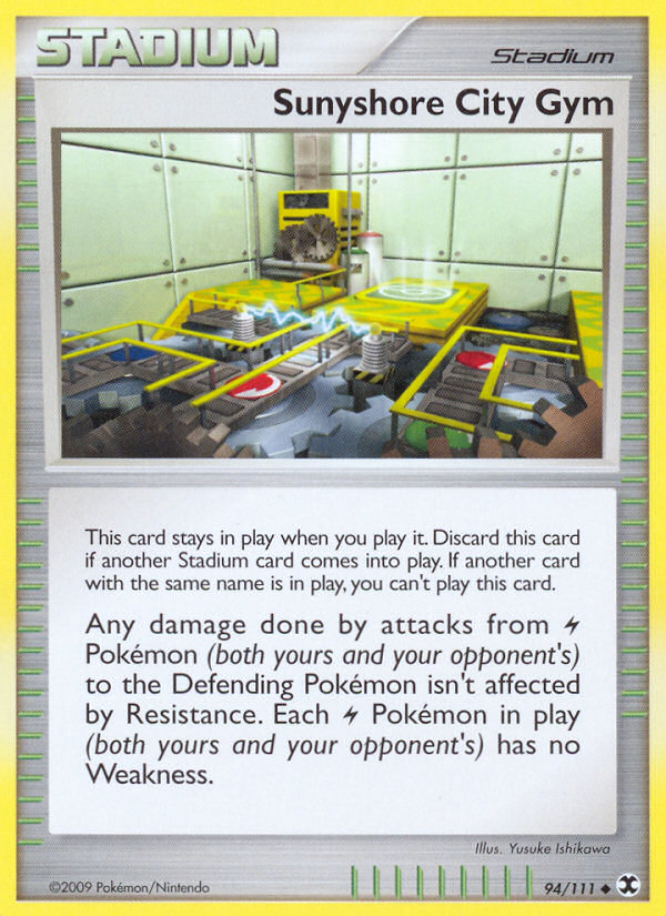 Pokemon | Sunyshore City Gym (94/111) [Platinum: Rising Rivals] | The Nerd Merchant