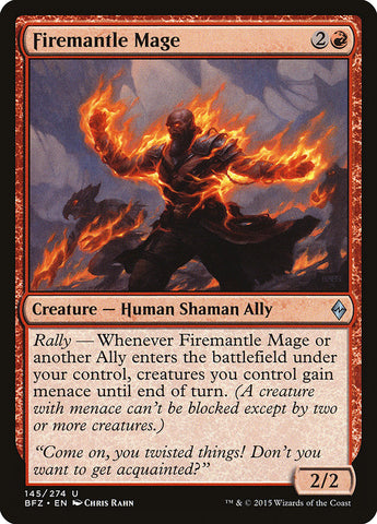 Magic | Firemantle Mage [Battle for Zendikar] | The Nerd Merchant