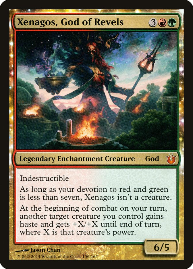 Magic | Xenagos, God of Revels [Born of the Gods] | The Nerd Merchant