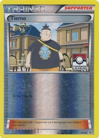 Pokemon| Tierno (39/39) (League Promo) [XY: Kalos Starter Set] | The Nerd Merchant