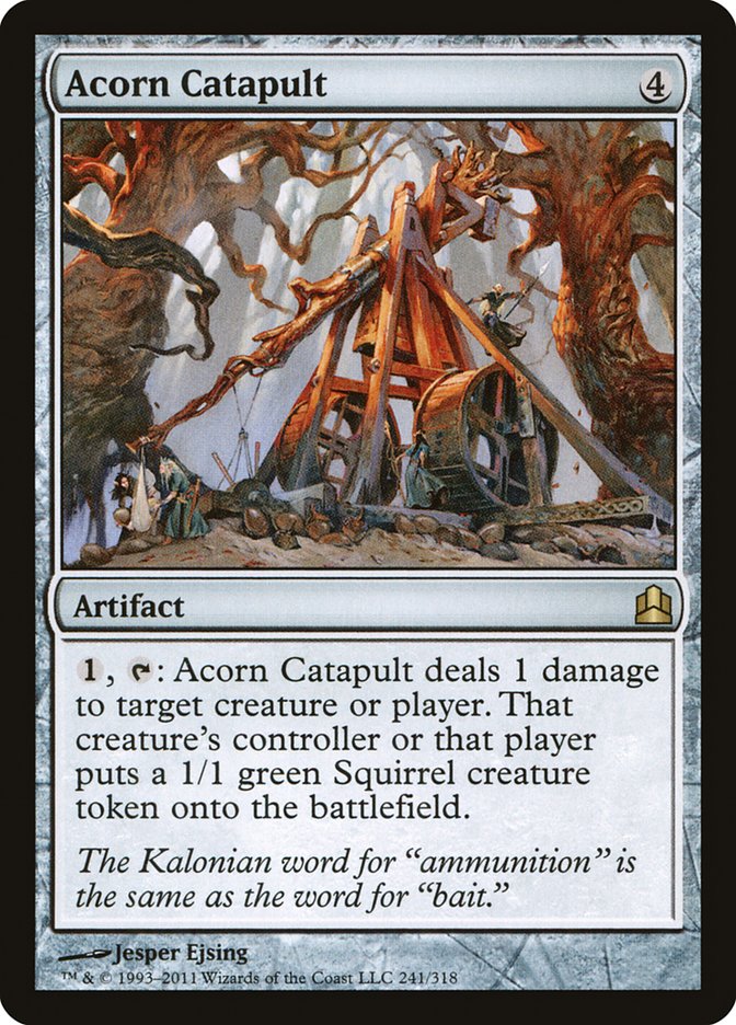 Magic | Acorn Catapult [Commander 2011] | The Nerd Merchant