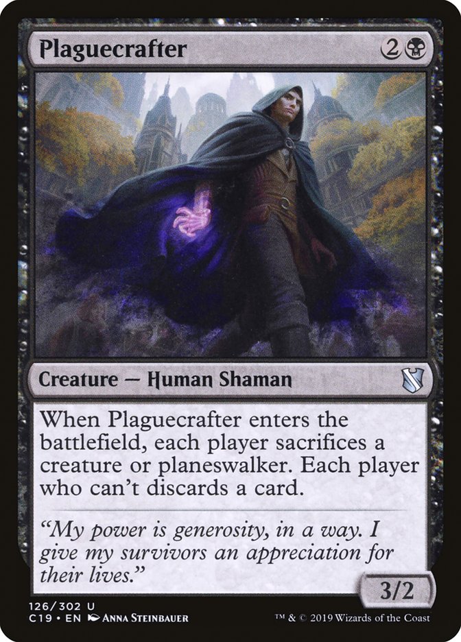 Magic | Plaguecrafter [Commander 2019] | The Nerd Merchant
