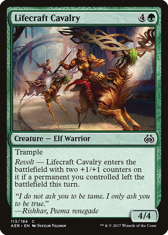 Magic | Lifecraft Cavalry [Aether Revolt] | The Nerd Merchant
