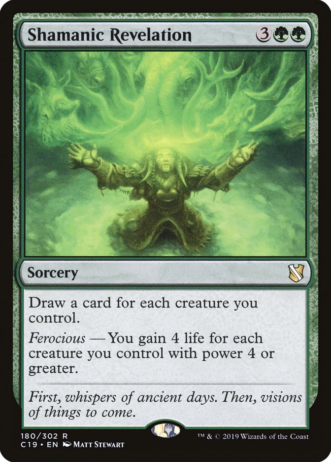 Magic | Shamanic Revelation [Commander 2019] | The Nerd Merchant